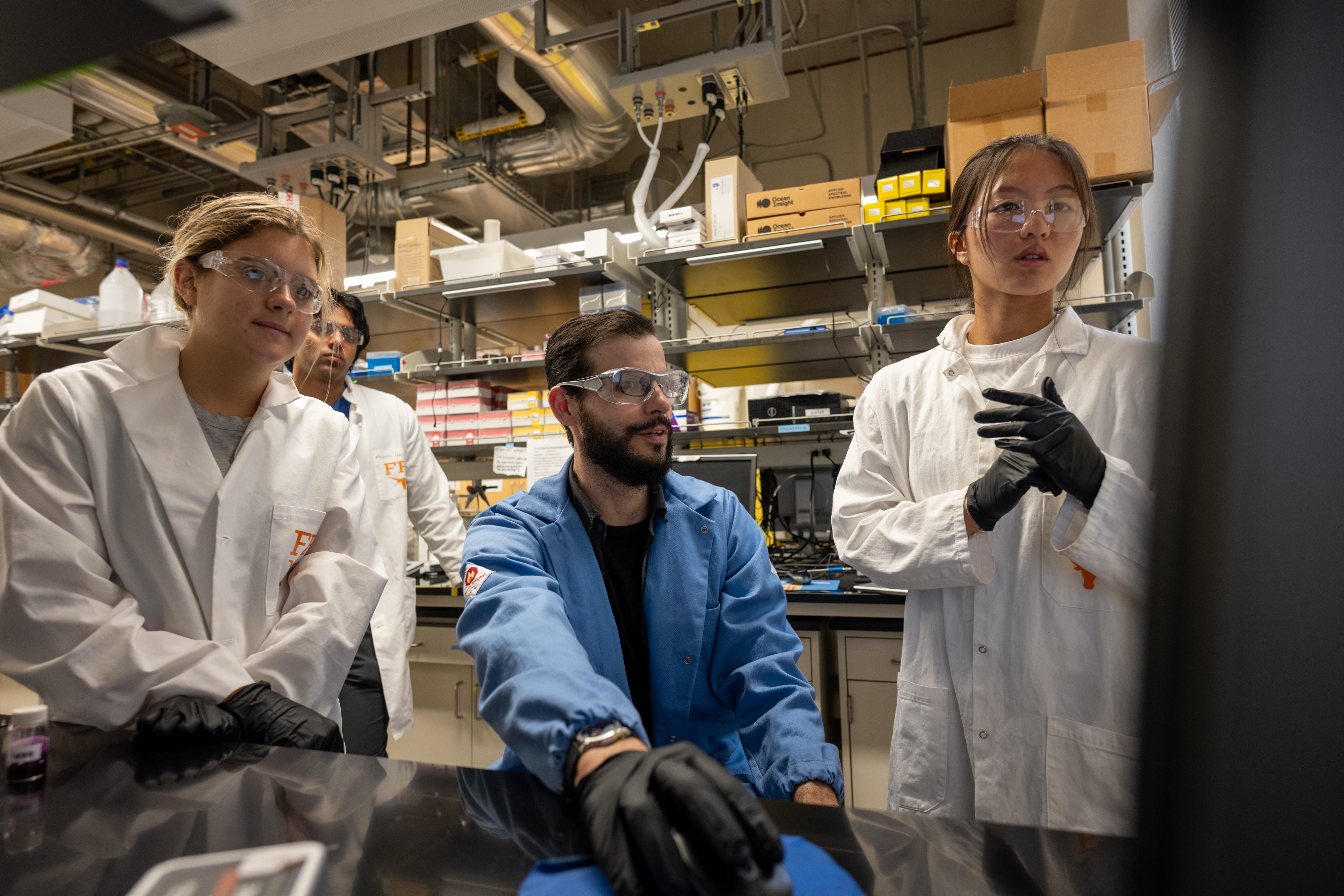 Materials in Color students and RE